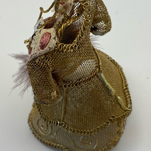 Two Victorian Style Dress Form Ornaments Vintage - Picture 13 of 13